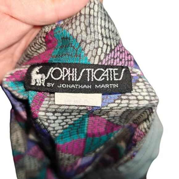 Sophisticates Vintage Abstract Skirt - Picture 2 of 8